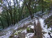 Snow on Saratoga Gap