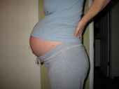 Lisa at 35 weeks